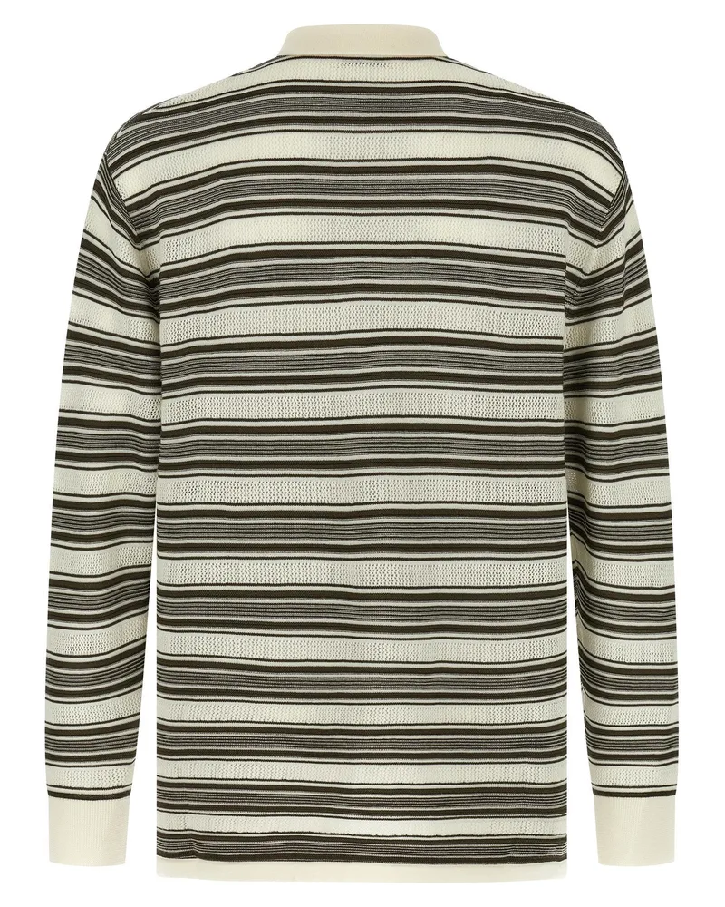 Wales Bonner Samuel Polo Shirt — Cream Cream