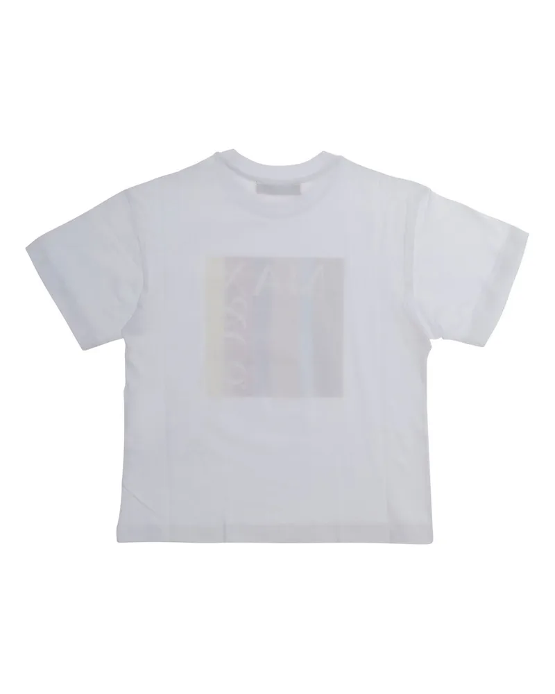 MAX&Co. Logo-Graphic Cotton T-Shirt — White White