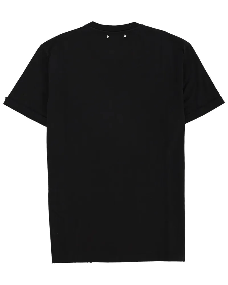 Golden Goose Logo Print T-Shirt — Black Black