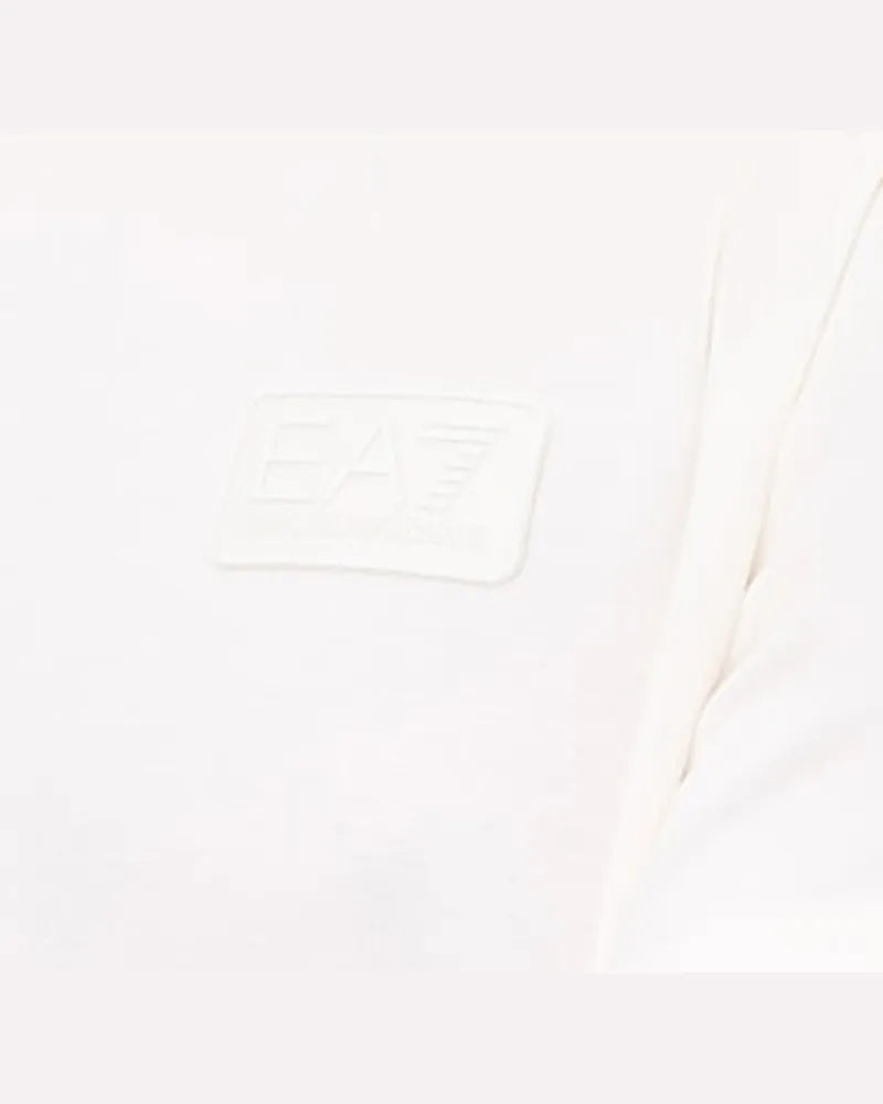 EA7 Modal-Blend Crew-Neck T-Shirt — Beige Beige