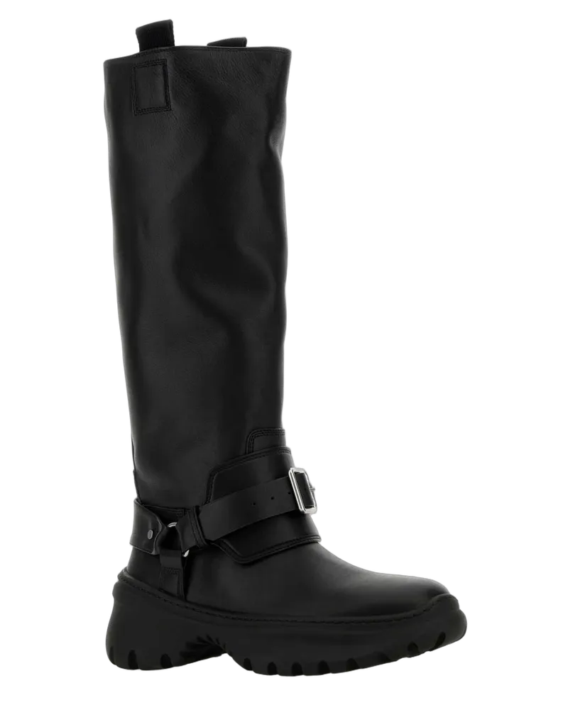 Burberry Black Stivali Boot Black