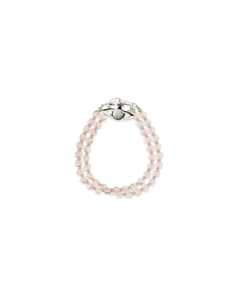 Vivienne Westwood Women's Multicolor Brass Necklace Pink
