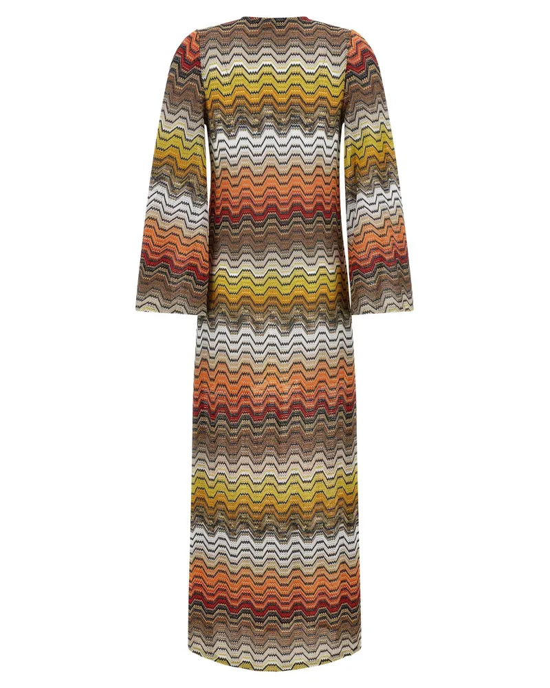 Missoni Women's Multicolor Viscose Casual Dress Multicolor