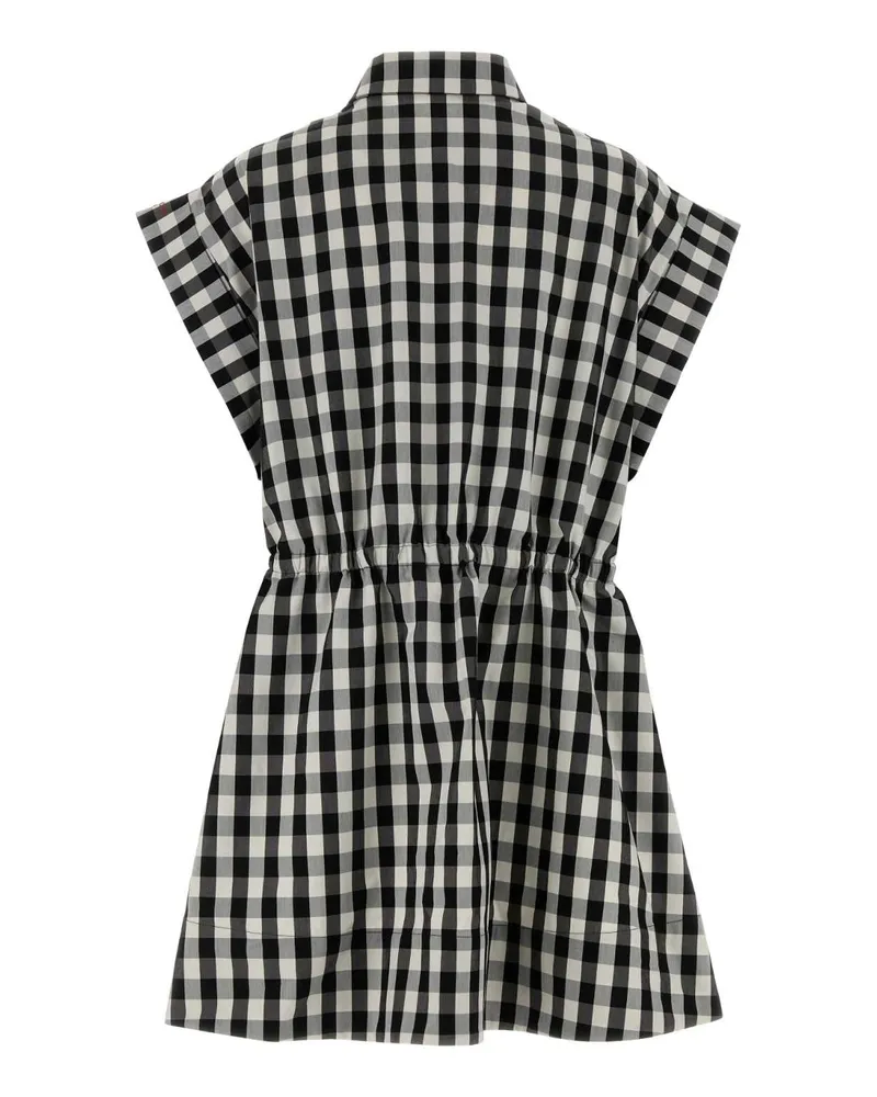 Givenchy Women's Short A-Line Shirt Dress Blackwhite Abiti Black