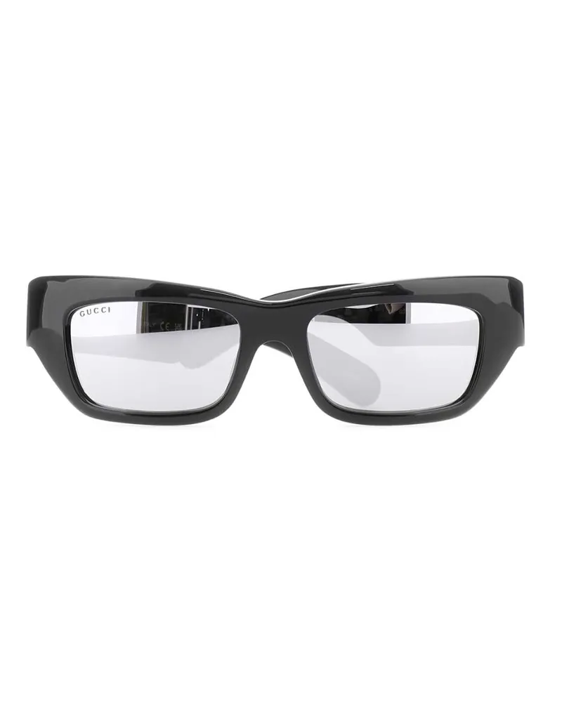 Gucci Men's Black Acetate Sunglasses Exterior: Occhiali Da Sole Black