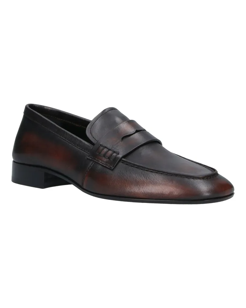 Dries van Noten Women's Flat Shoes Brown Upper: Calf Leather Brown
