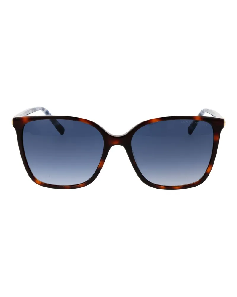 Tommy Hilfiger TO-1067487 Brown Acetate Sunglasses — Brown Brown