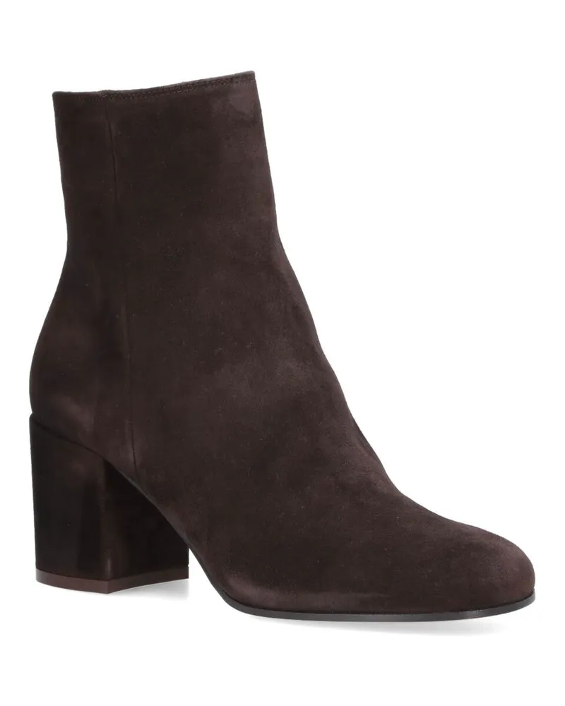 Gianvito Rossi Women's Boots Brown Upper: Suede Leather Brown