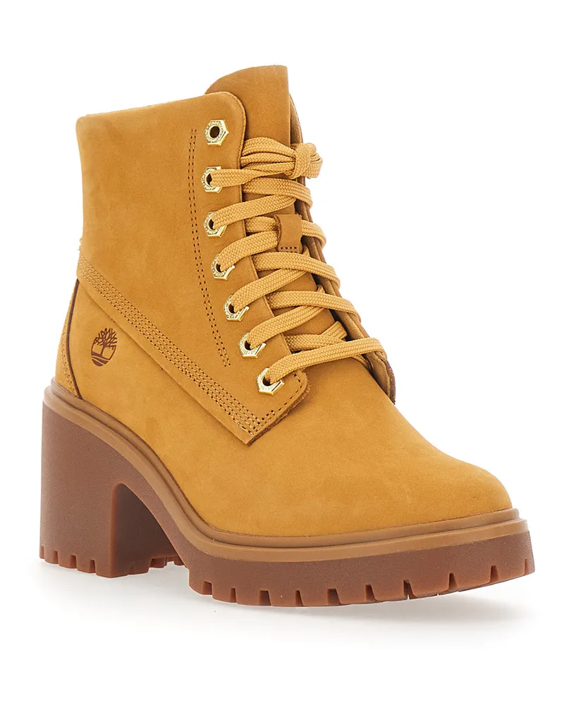 Timberland Women's Ankle Boots Stone Heights Beige Leather Beige