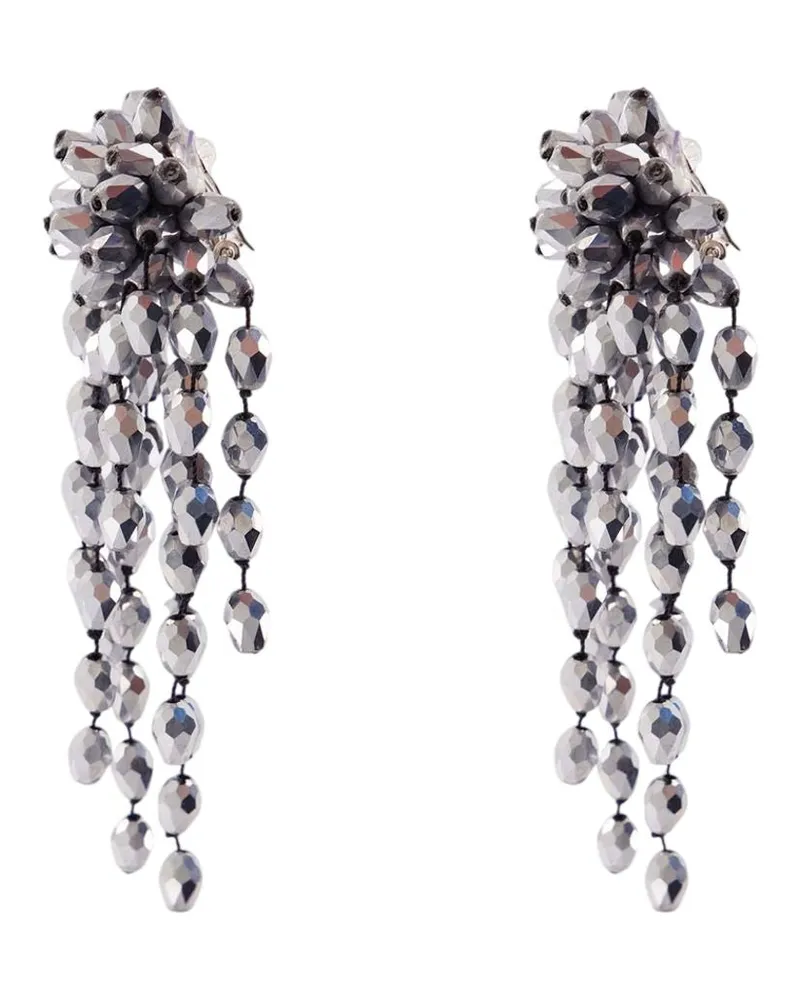 Isabel Marant Women's Clip-On Earrings Metal Silver-Tone Jewelry-Watches Silver