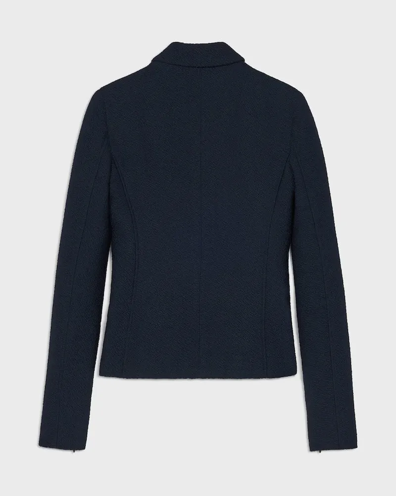 Celine Women's Cavaliere Jacket Navy Blue Navy