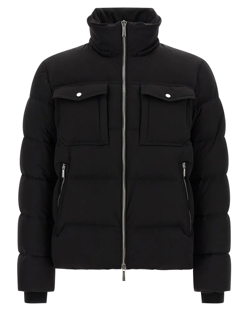MOORER Alarick Down Jacket — Black Black
