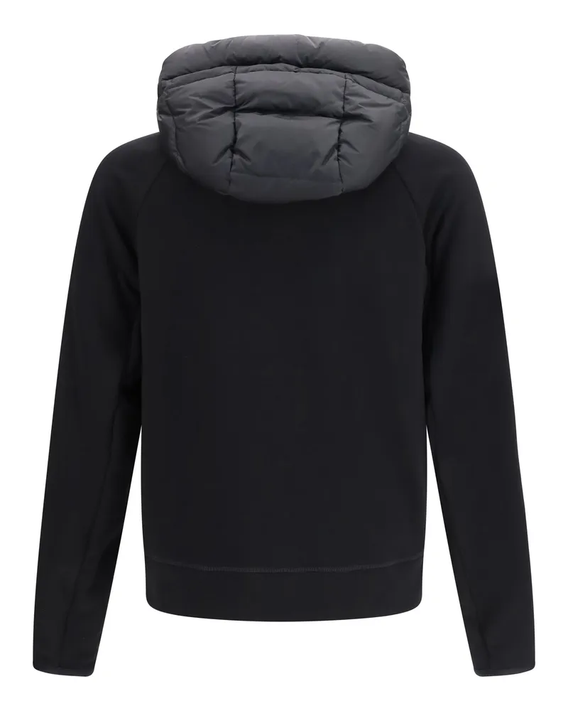 Moncler Polartec Down Jacket — Black Black