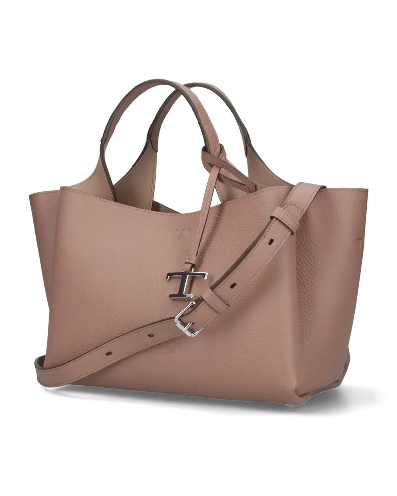 TOD'S Women's Bags Beige Calf Leather Beige