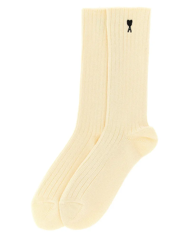 AMI Paris Ami De Coeur Socks 