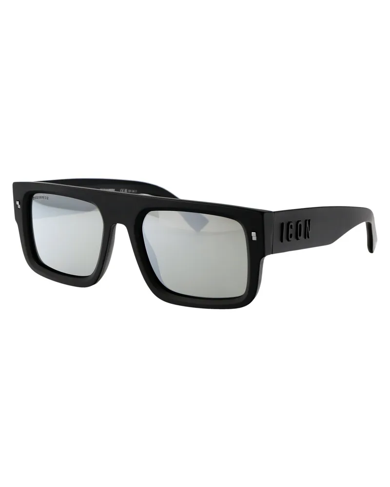 Dsquared2 Matte Black Acetate Sunglasses — Black Black