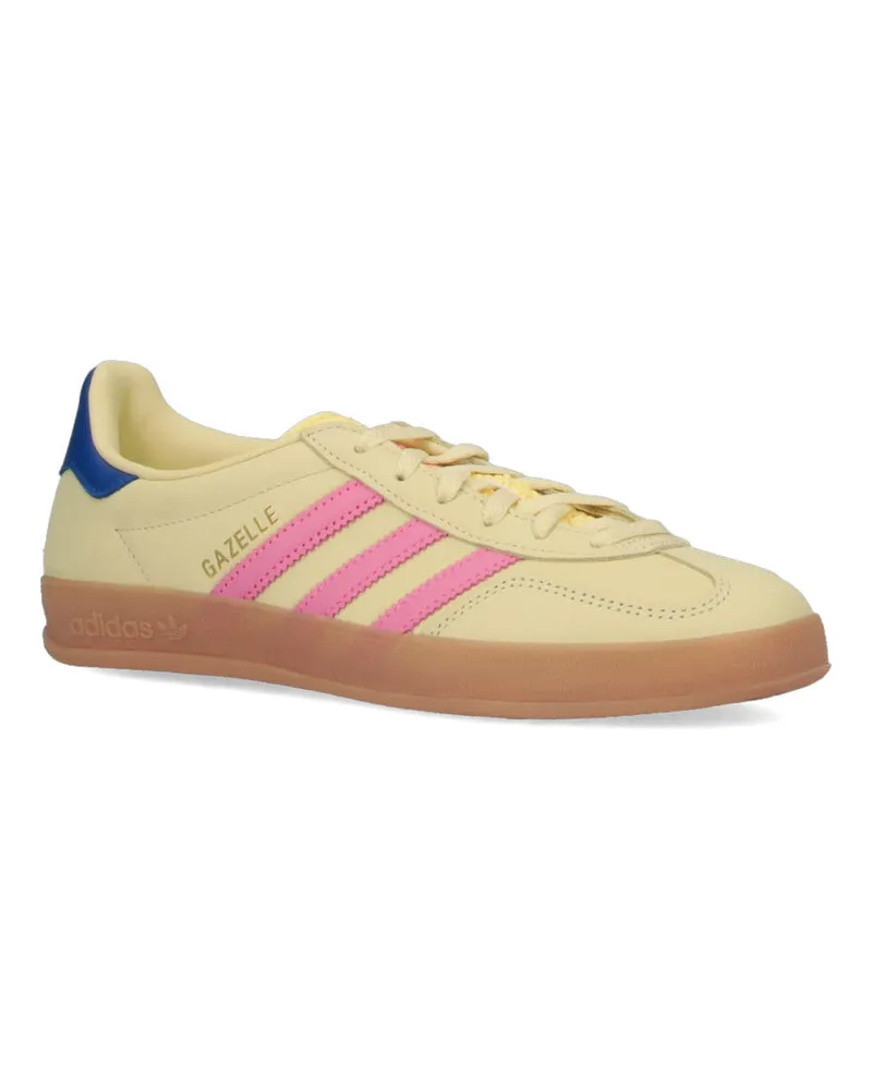 adidas Women's Sneakers Yellow Leather Yellow