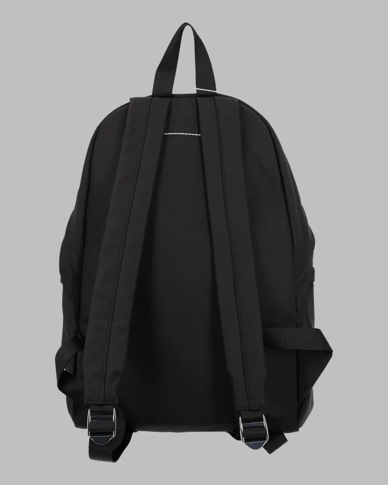 Maison Margiela Nylon Backpack — Black Black
