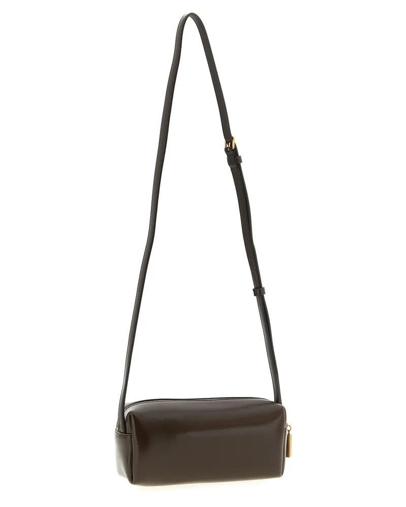 KHAITE Women's Brown Calfskin Crossbody Bag Brown