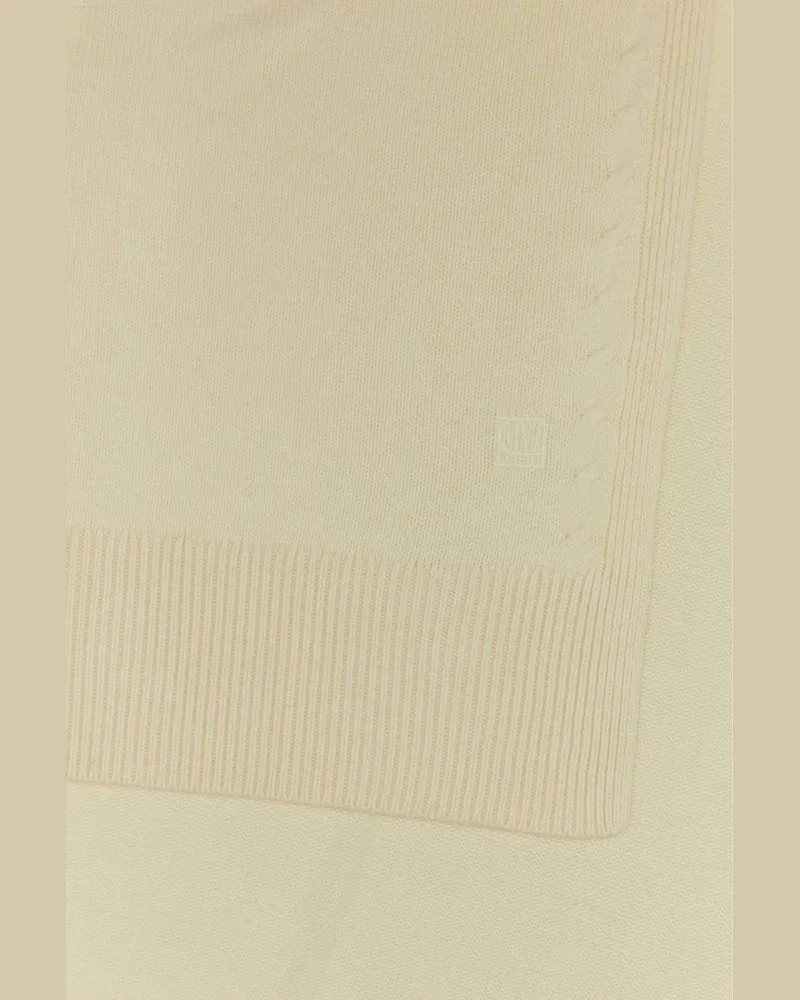 camilla and marc Women's Ivory Wool Blend Ash Scarf Brightcream Exterior: Merino Nylon Sciarpe E Foulard Beige