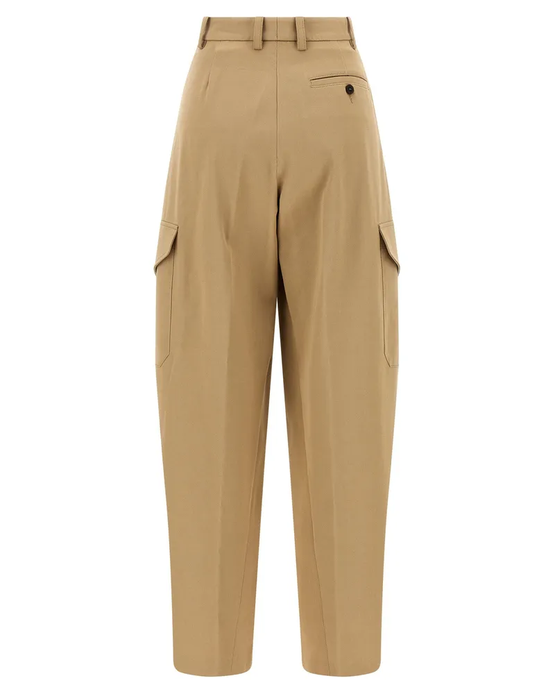 Givenchy Cocoon Cargo Pants — Beige Beige