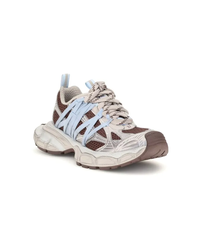 Balenciaga Women's Multicolor Polyurethane Athletic Sneakers Multicolor