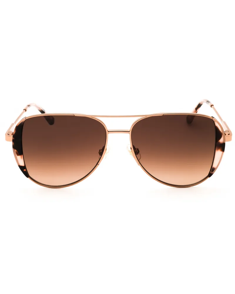 Kate Spade Women's Ks Navy-G-S Sunglasses Black Brown