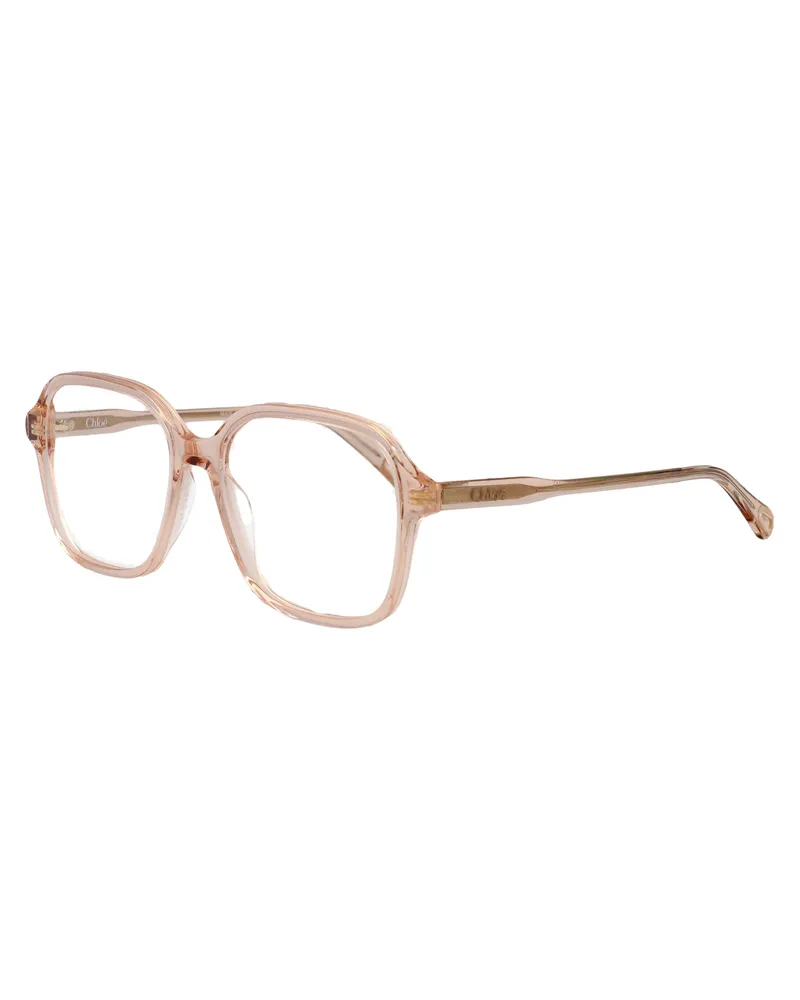 Chloé Women's Sunglasses Pink Transparent Acetate Pink-Pink-Transparent Glasses & Frames Pink/pink/transparent Pink