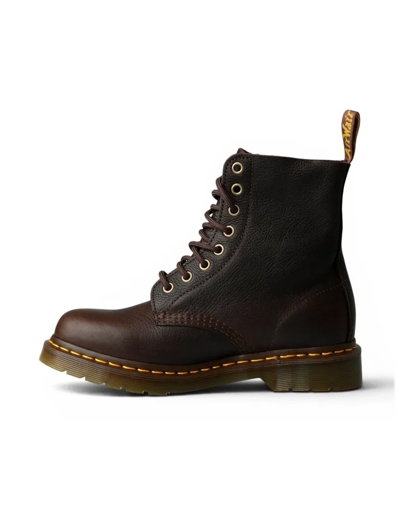 Dr.Martens Men's Lace-Up Boots 1460 Pascal Dark Brown Leather Brown