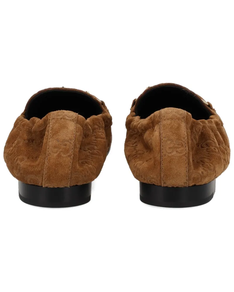 Gucci Horsebit-Detailed Loafer — Brown Brown
