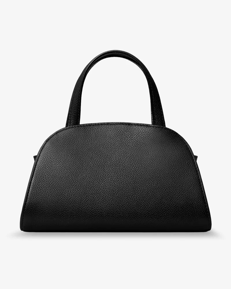 Tory Burch Women's Satchel Bag Romy Small Leather Black Shoulder Black