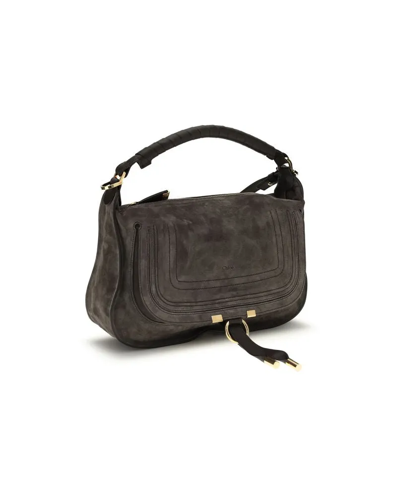 Chloé Women's Brown Calf Leather Bos Taurus Shoulder Bag Brown