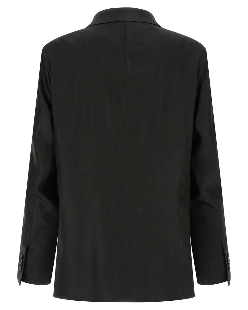 Tagliatore Vesuvio Pant Suit — Black Black