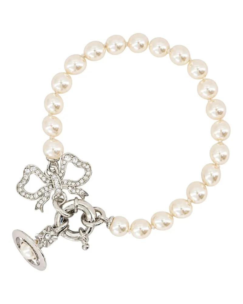 Vivienne Westwood Women's Rigoberta Pearl Bracelet -  Metal Silver Jewelry-Watches Bracelets Silver