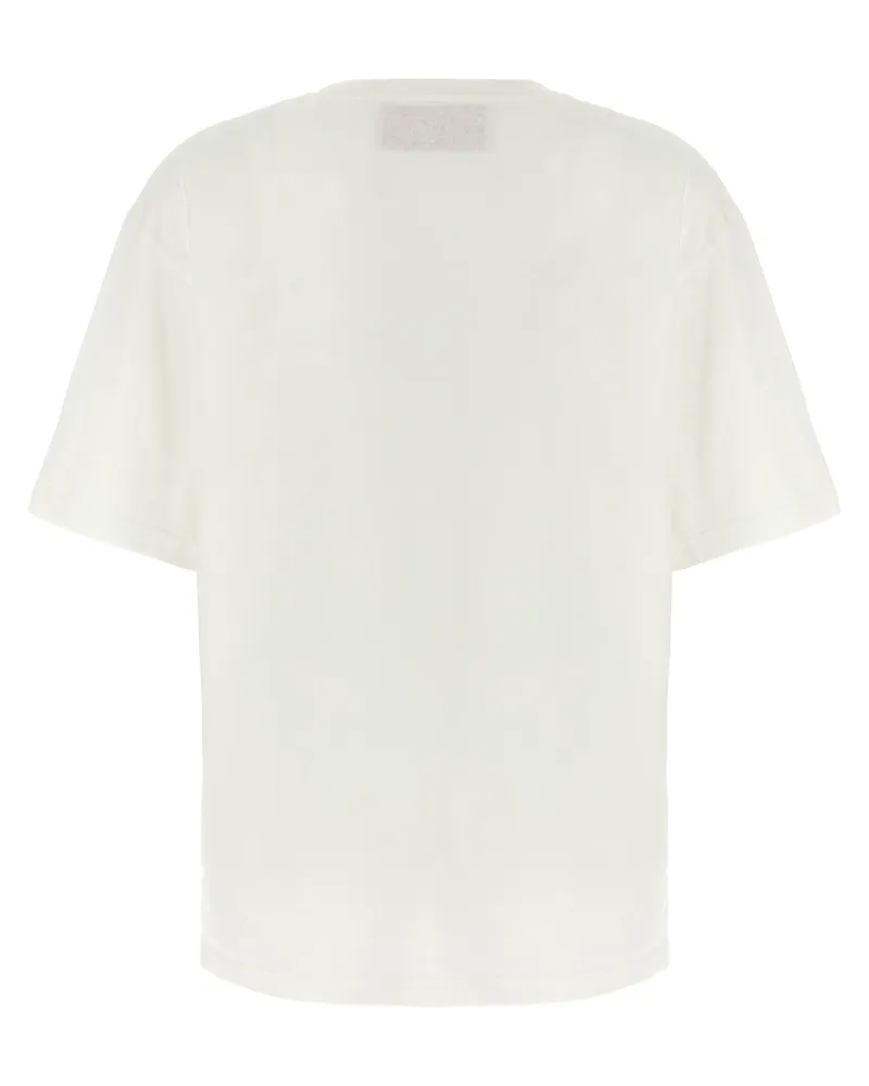 Valentino Garavani Logo-Print Cotton T-Shirt — White White