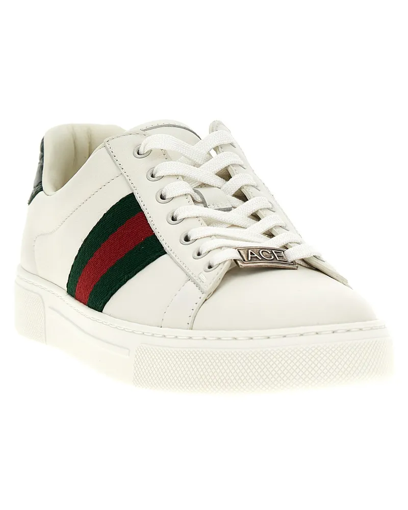 Gucci Ace Sneaker — White White