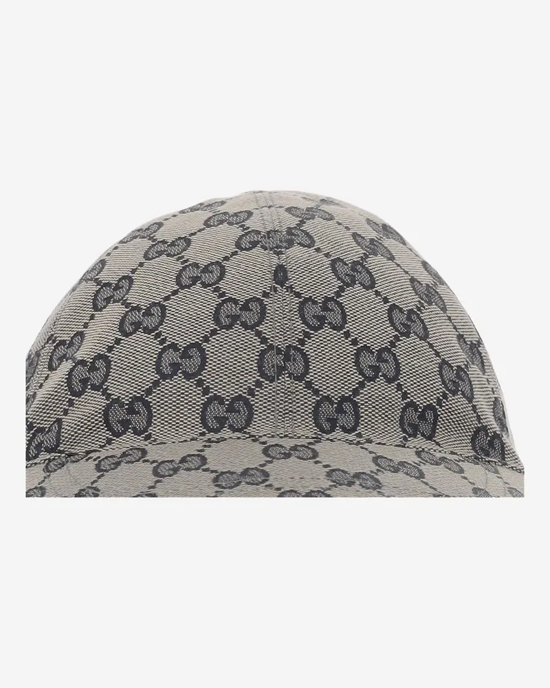 Gucci Boys' Baseball Hat Gg Fabric Multicolour Polyester Multicolor