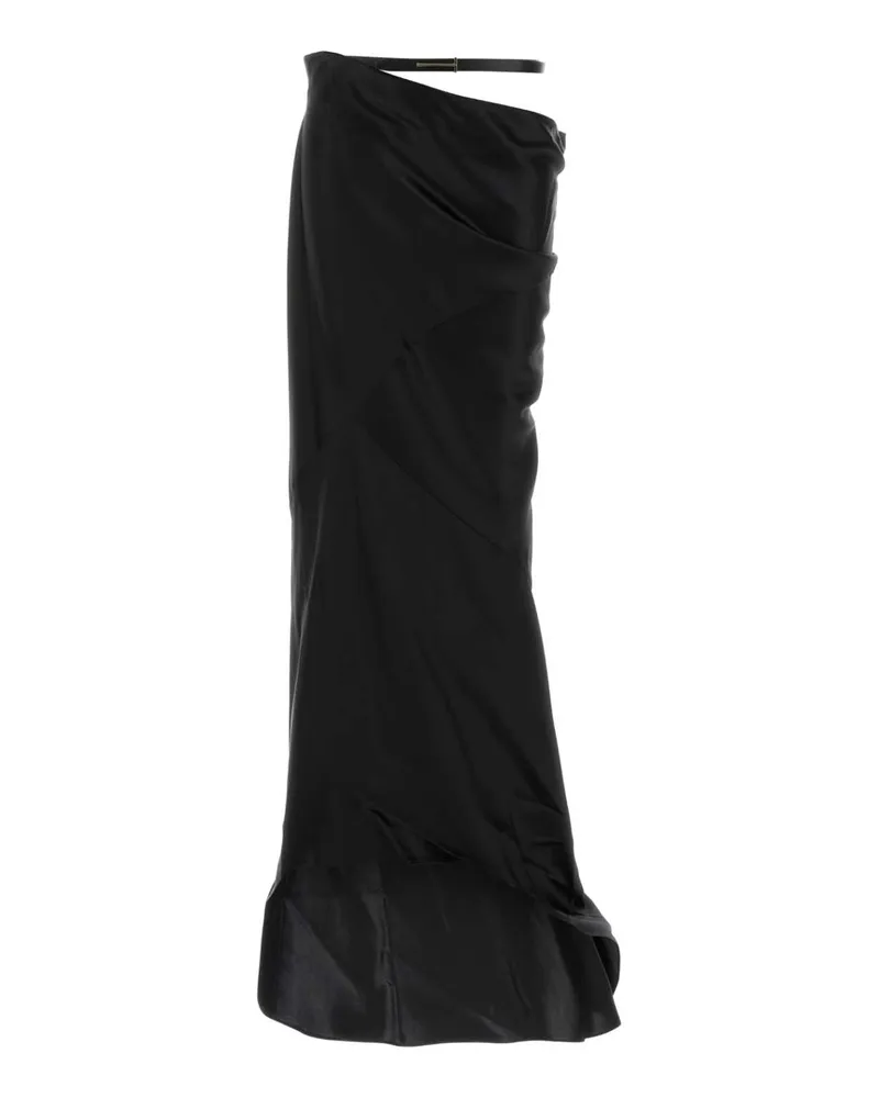 Tom Ford Gc5828fax1664 Lb999 Black Exterior: Silk Gonne Skirt Black