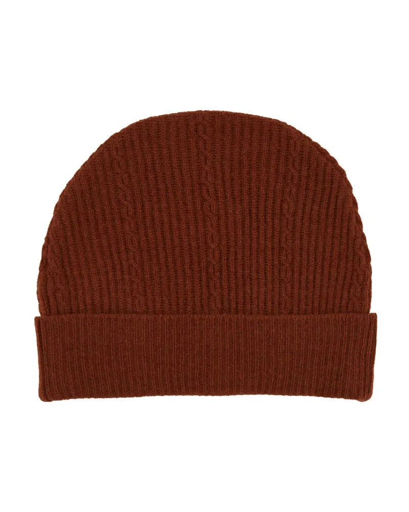 Etro WAQA0016_AV393M0174 Logo-Embroidered Wool Blend Beanie — Red Red