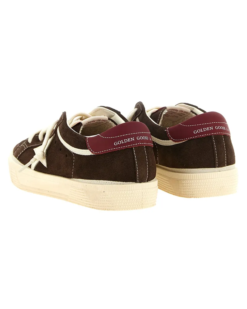 Golden Goose May Sneaker — Brown Brown