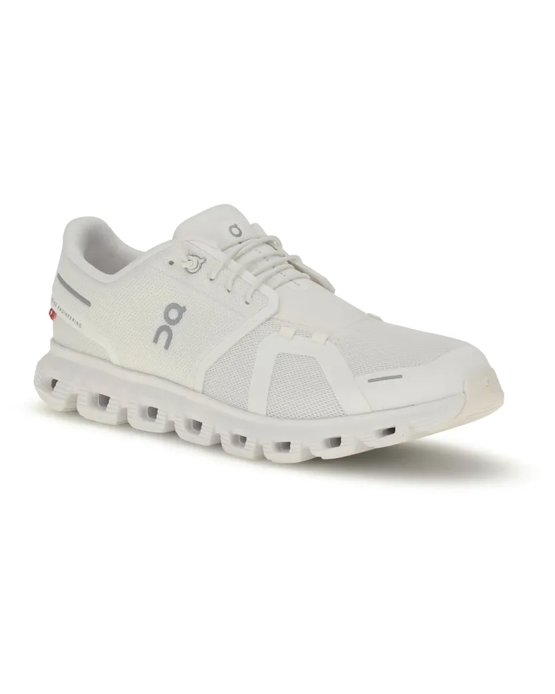 ON Men's Cloud 6 Sneakers White White