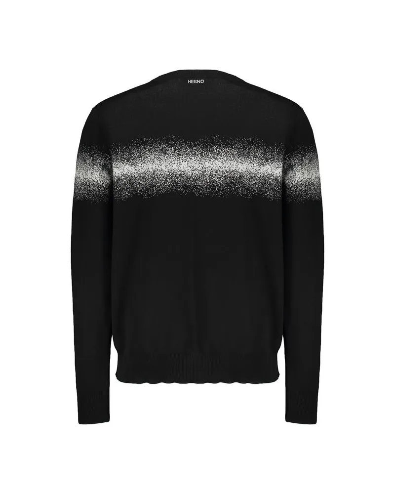 Herno Men's Black Cotton Sweatshirt Clothing Black