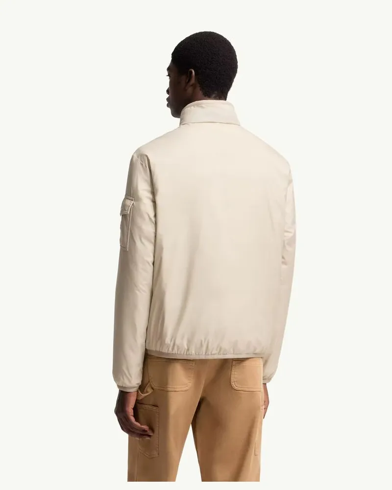 Moncler Down Jacket — Cream Cream