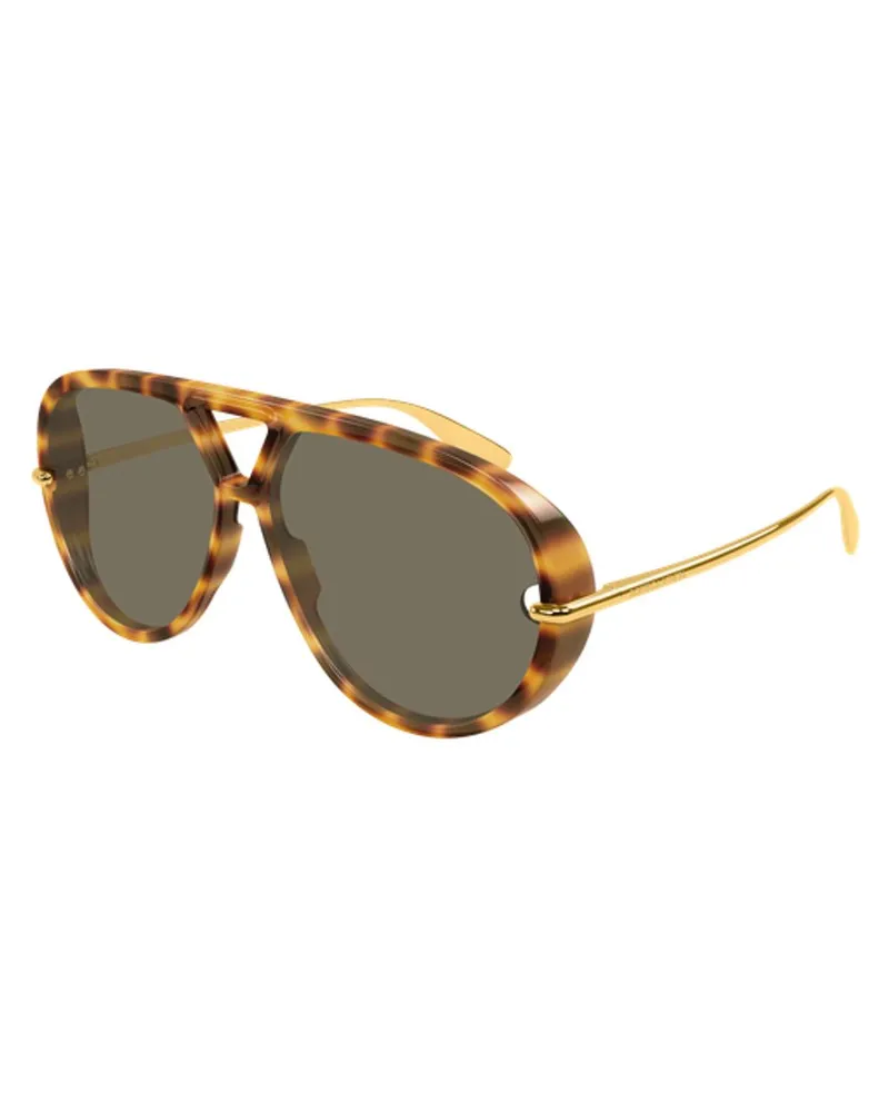 Bottega Veneta BV1274S005 Sunglasses — Brown Brown