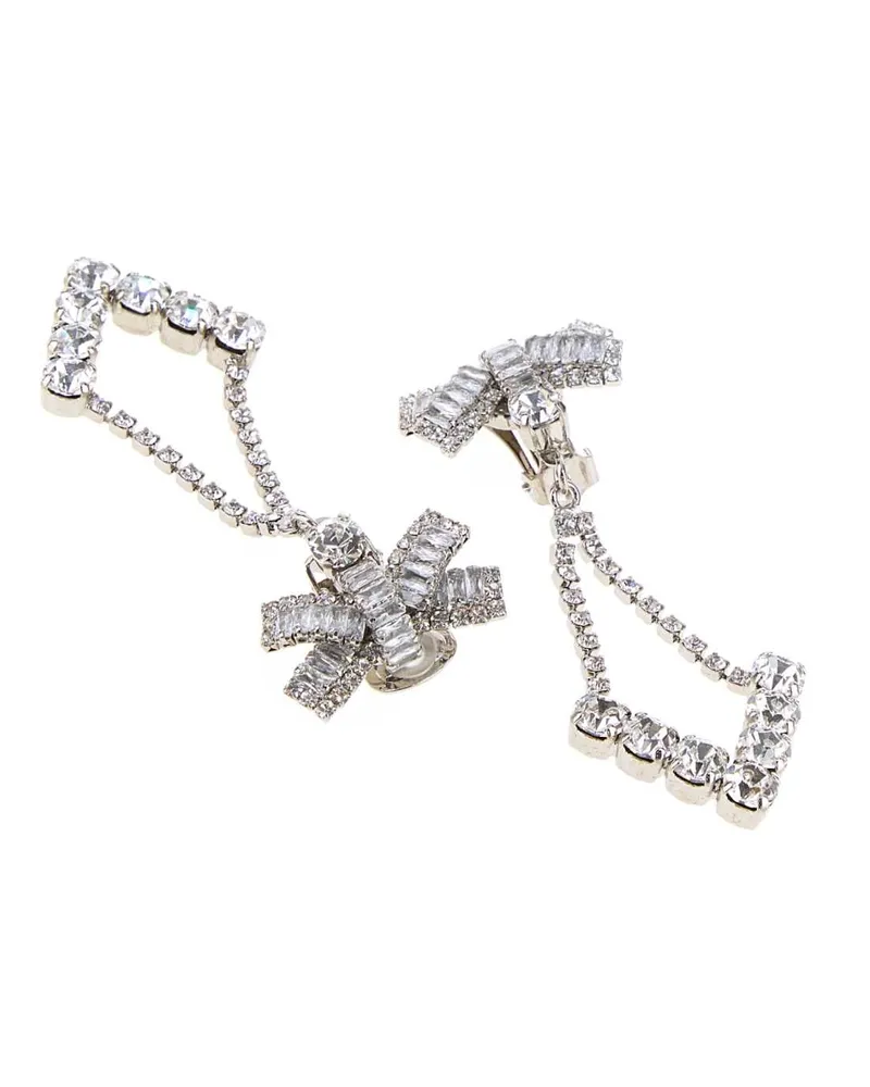Alessandra Rich Earrings Earrings — Silver Silver