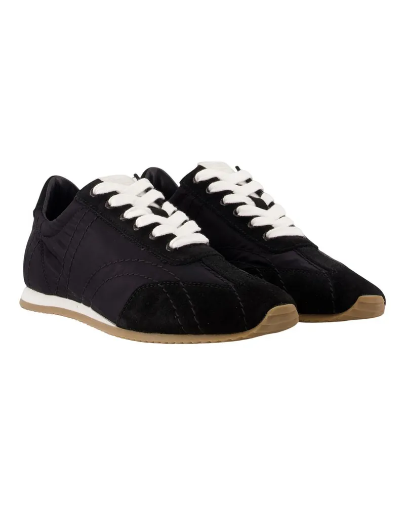 Totême Women's Flex Sneaker Black Synthetic Black