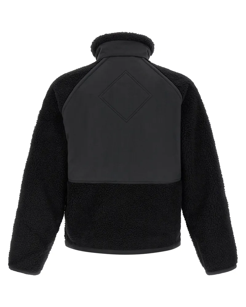 Canada Goose Women Black Wool Full-Length Jacket Clothing Black