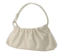 Women's Valerie Bag Cream Patent Vegan Leather Beige Synthetic Shoulder-hobo-bags