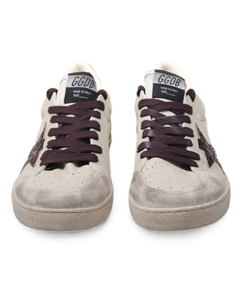Golden Goose Men's Ball Star Sneakers Aw26 M Cream