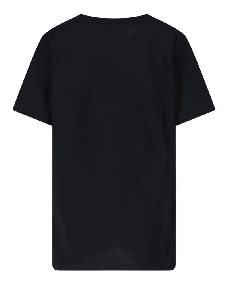 Valentino Garavani Women T-Shirts And Polos Black Cotton Black